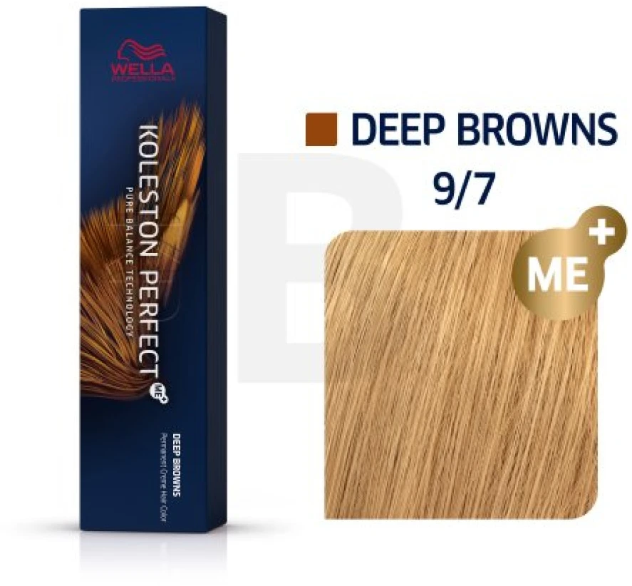 Wella Professionals Koleston Perfect Me+ Deep Browns 9/7, 60 ml