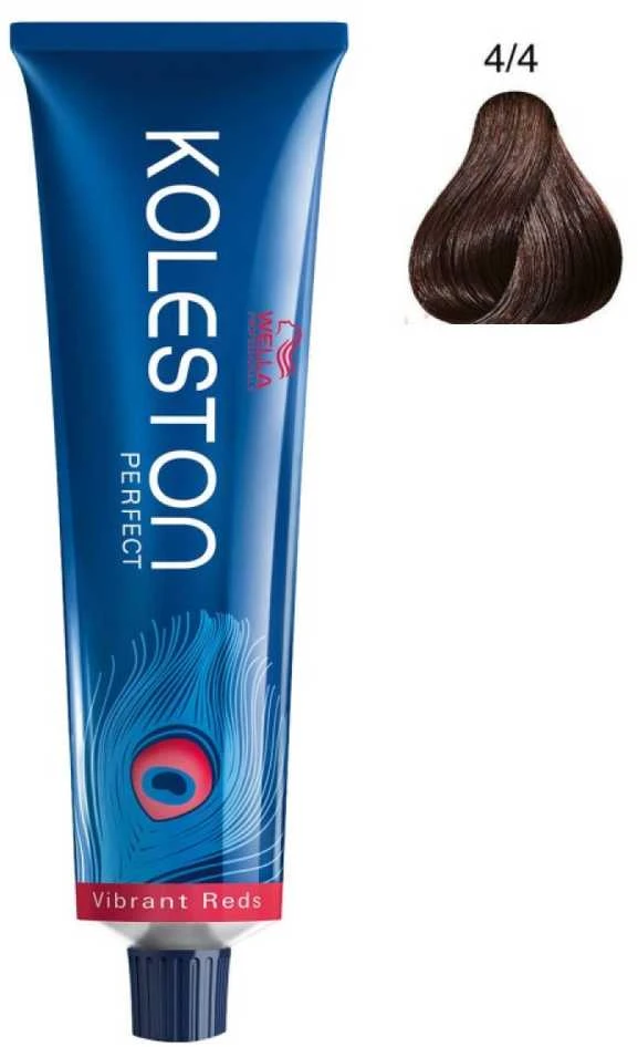 Wella Koleston 4/4 dažų tūbelė su spalvos pavyzdžiu