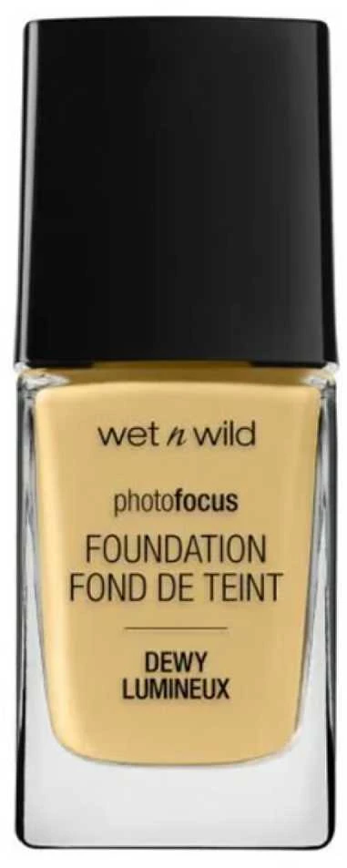 Wet N Wild Photo Focus Foundation Dewy Golden rusvai gelsvas Makiažo pagrindas 28ml