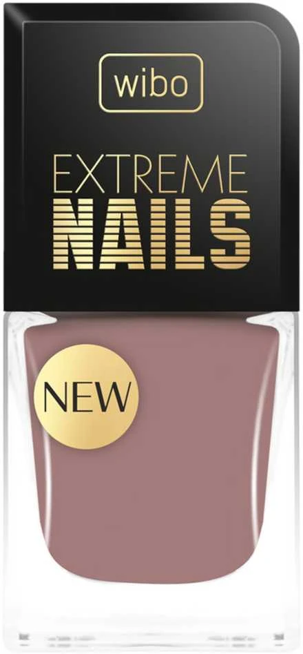 Wibo Extreme Full-Coverage Nagų lakas 550 Dark rusvai gelsvas 8.5 ml