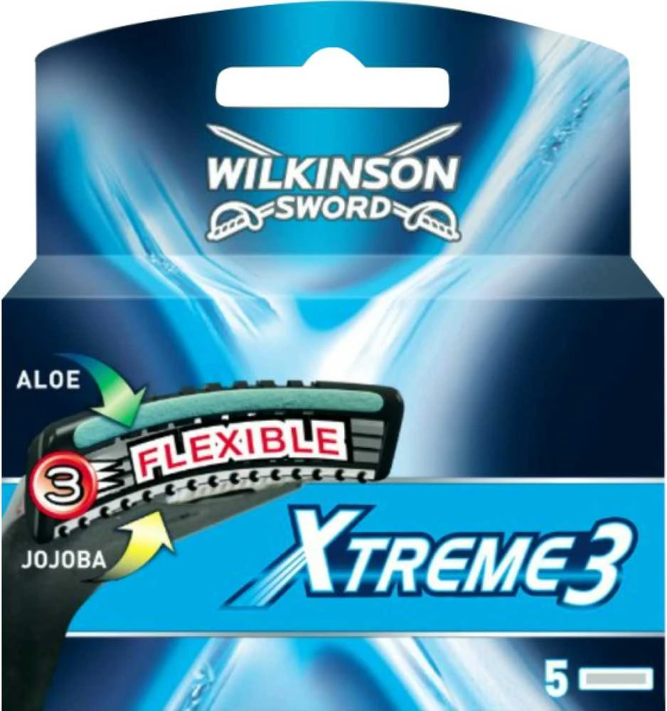 Wilkinson Sword Xtreme3 System skustuvo galvutės, 5 vnt.