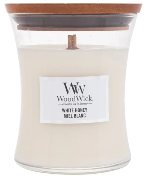 WoodWick Aromatinė žvakė (White Honey), 275 g