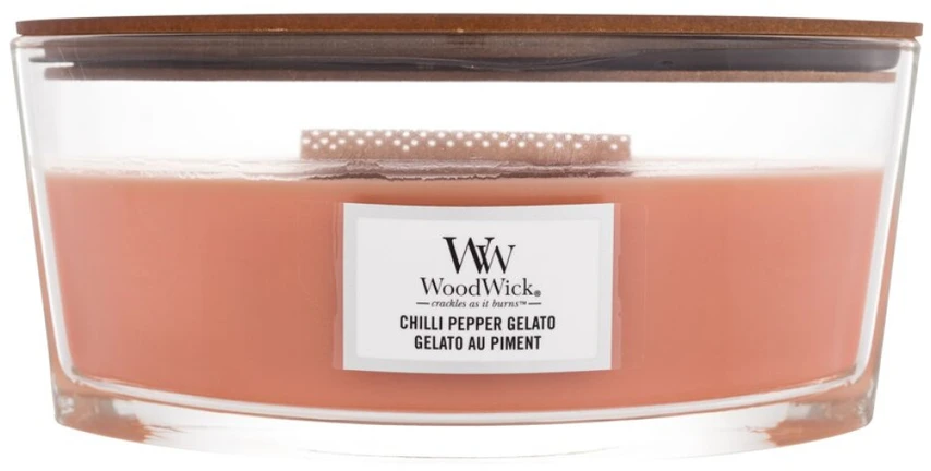WoodWick Aromatinė žvakė (Chilli Pepper Gelato), 453,6 g