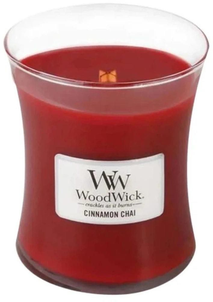 WoodWick Aromatinė žvakė (Cinammon chai), 275 g