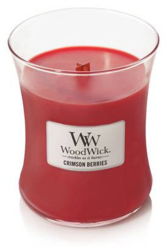 WoodWick Aromatinė žvakė (Crimson Berries), 275 g
