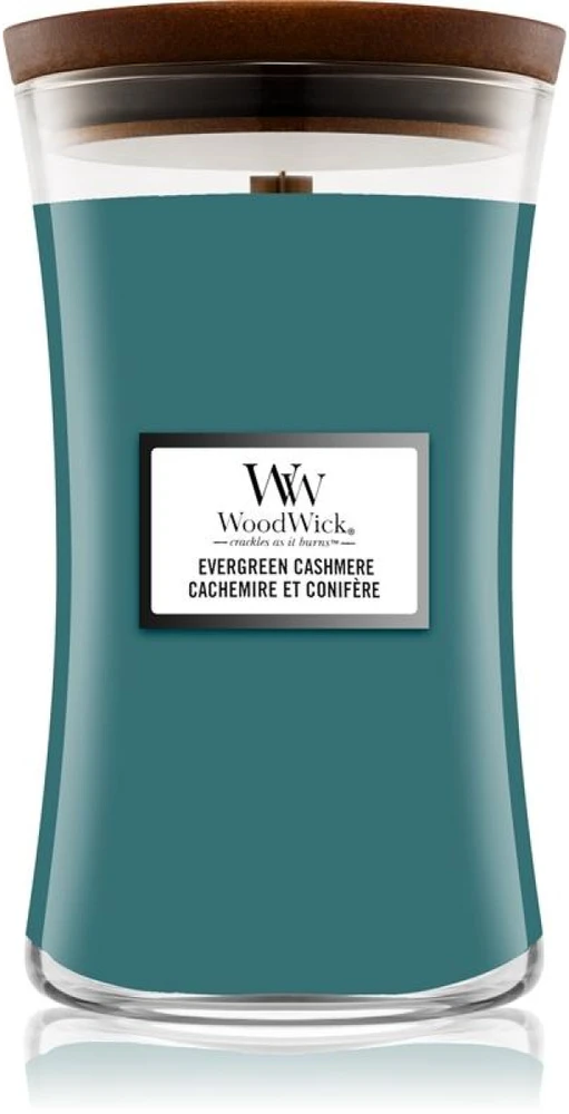 WoodWick Aromatinė žvakė (Evergreen Cashmere), 609,5 g