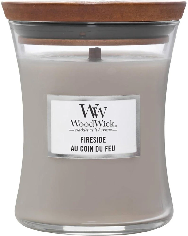 WoodWick Aromatinė žvakė (Fireside), 275 g