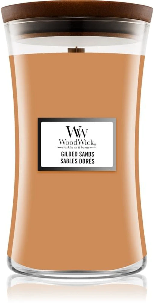 WoodWick Aromatinė žvakė (Gilded Sands), 609,5 g