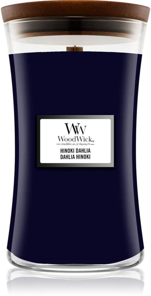 WoodWick Aromatinė žvakė (Hinoki Dahlia), 609,5 g