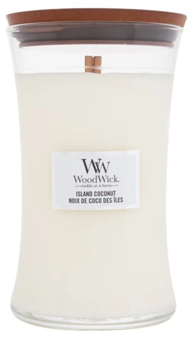 WoodWick Aromatinė žvakė (Island Coconut), 609,5 g