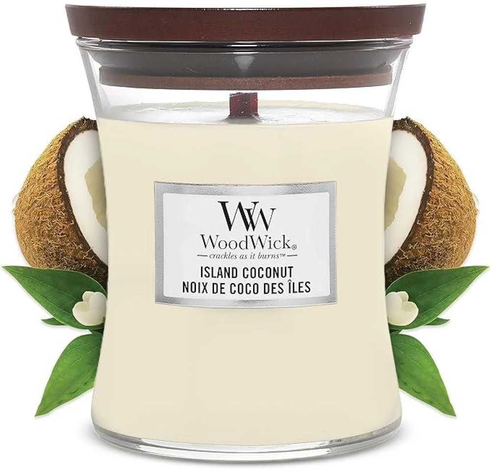 WoodWick Aromatinė žvakė (Island Coconut),  275 g
