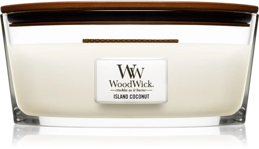 WoodWick Aromatinė žvakė (Island Coconut), 453,6 g