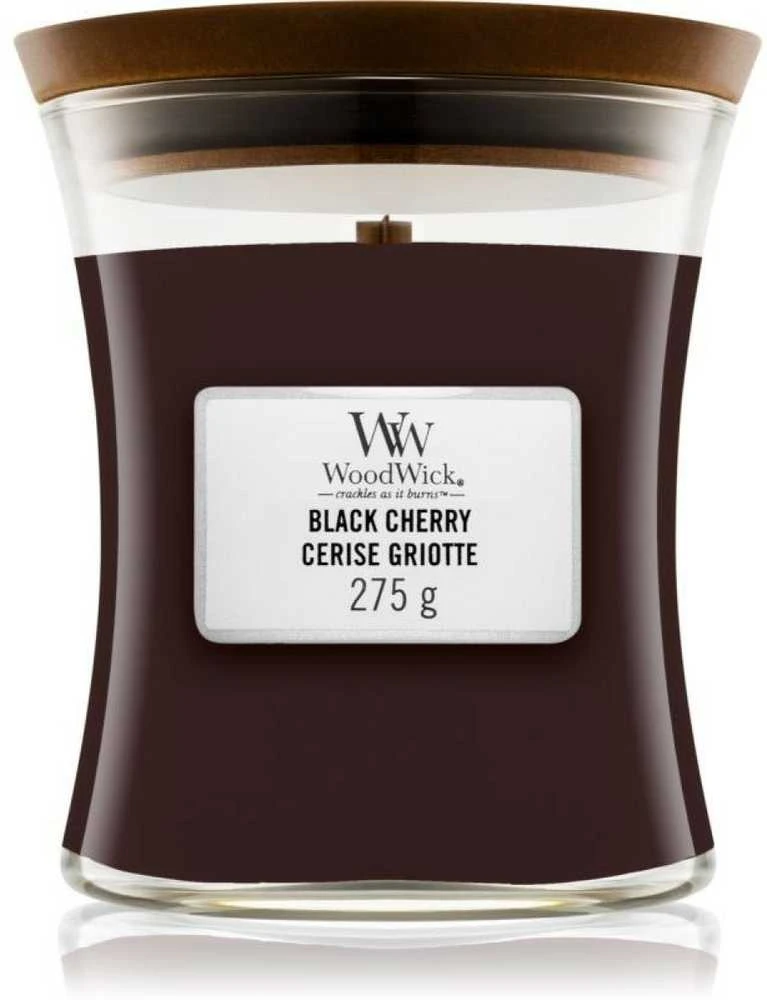 WoodWick Aromatinė žvakė (Black Cherry), 275 g