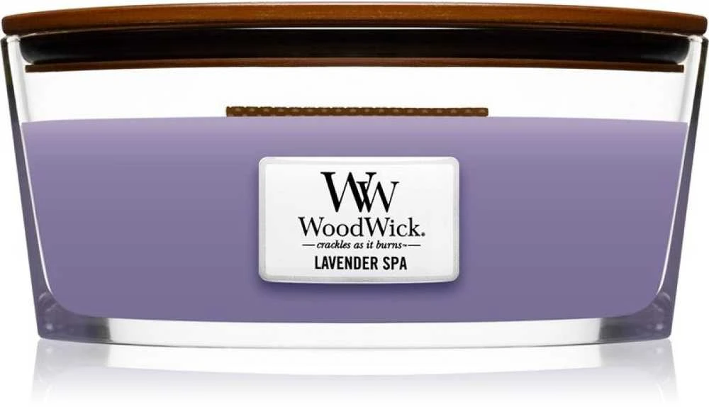 WoodWick Aromatinė žvakė (Lavender Spa), 453,6 g