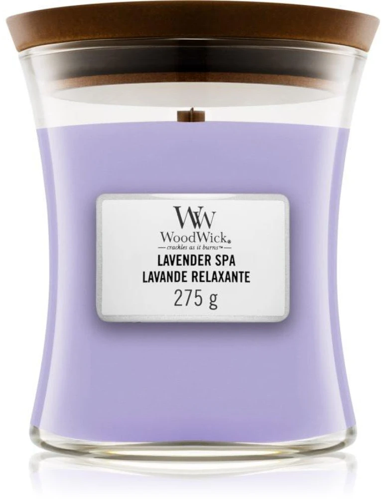 WoodWick Aromatinė žvakė (Lavender Spa), 275 g
