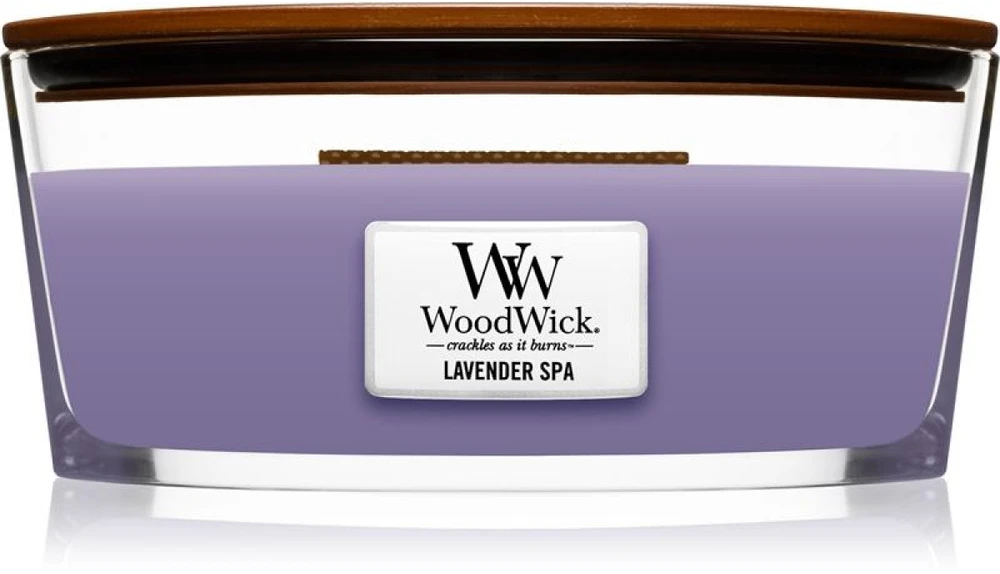 WoodWick Aromatinė žvakė (Lavender Spa), 453,6 g