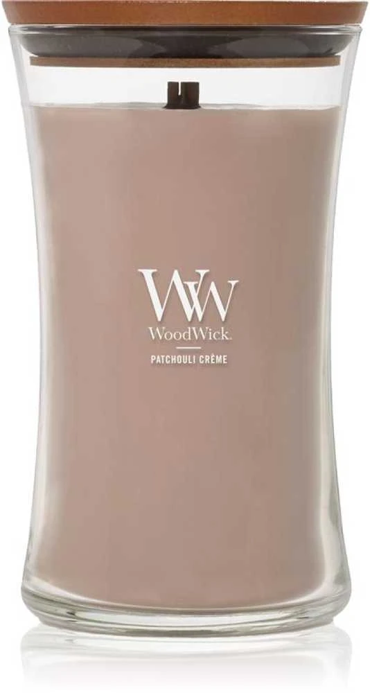 WoodWick pačiulių kremas 610 g