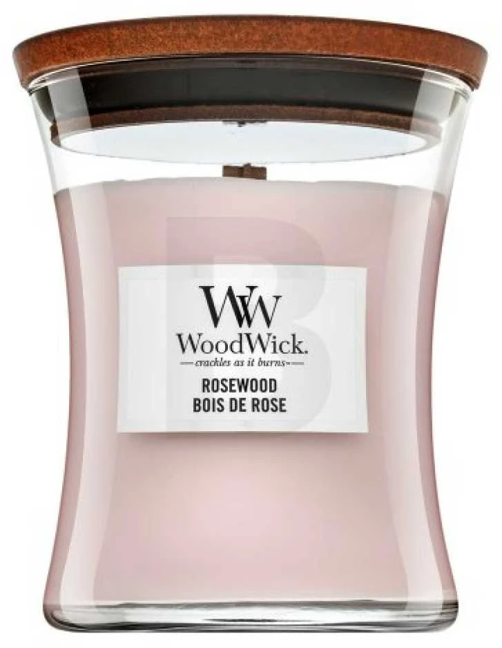WoodWick Aromatinė žvakė (Rosewood), 275 g