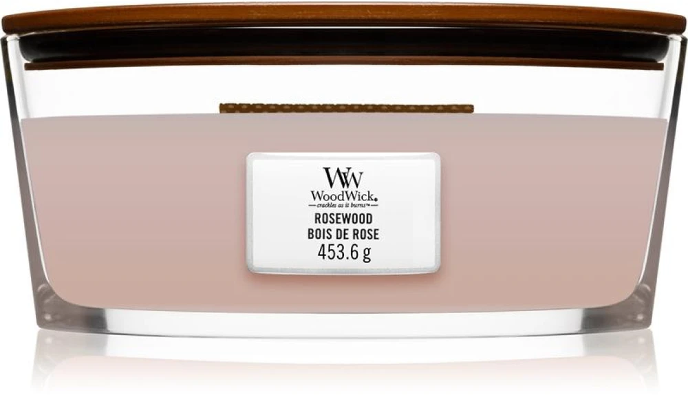 WoodWick Aromatinė žvakė (Rosewood), 453,6 g