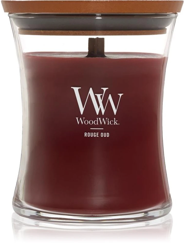 WoodWick Aromatinė žvakė (Rouge Oud), 275 g