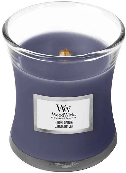 WoodWick Aromatinė žvakė (Hinoki Dahlia), 85 g