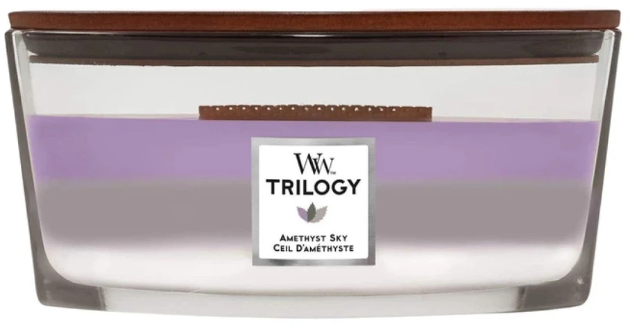 WoodWick Aromatinė žvakė (Amethyst Sky), 453,6 g