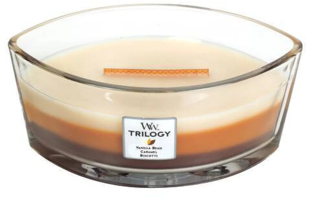 WoodWick Aromatinė žvakė (Cafe Sweets), 453,6 g