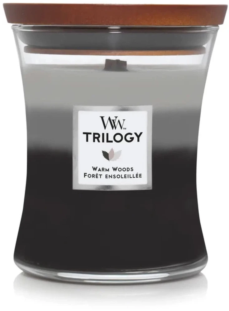 WoodWick Aromatinė žvakė (Warm Woods), 275 g