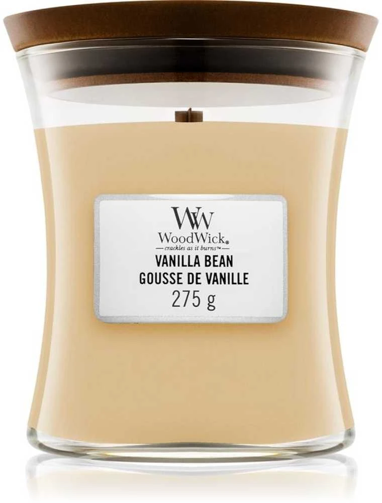 WoodWick Aromatinė žvakė (Vanilla Bean), 275 g