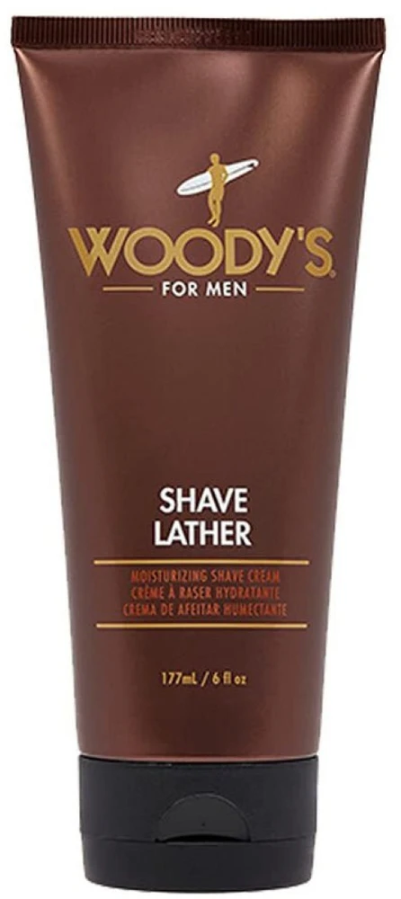 Woody's Shave Lather skutimosi kremas, 177 ml