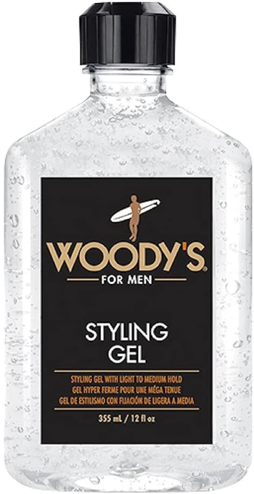Woody's Sttling Gel formavimo gelis plaukams, 355 ml