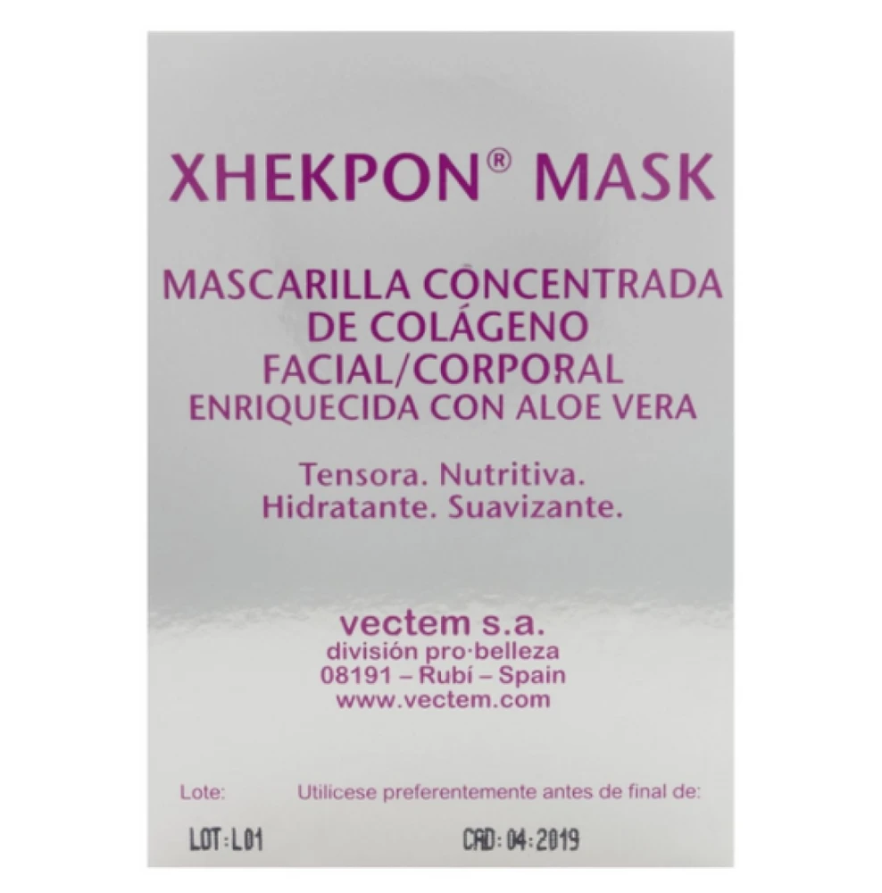 Xhekpon kaukė Tamprumo kolageno kaukė 3x10ml
