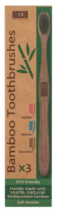 Xpel Bamboo Dantų šepetėlis Dantų šepetėlis