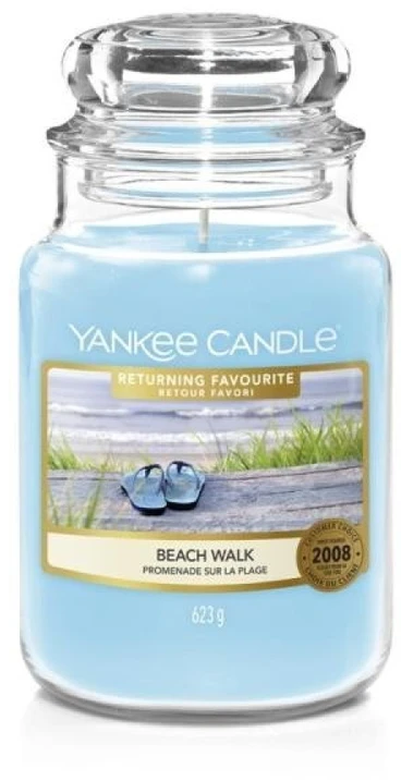 Yankee Candle Aromatinė žvakė "Classic" didelė "Beach Walk" 623 g