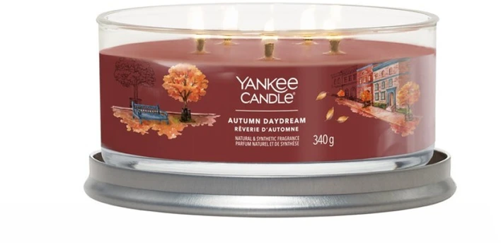 Yankee Candle Aromatinė žvakė Signature tumbler medium Autumn Daydream 340 g