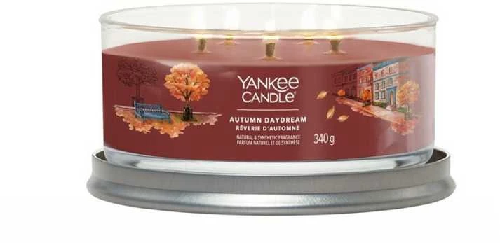 Yankee Candle Aromatinė žvakė Signature tumbler medium Autumn Daydream 340 g