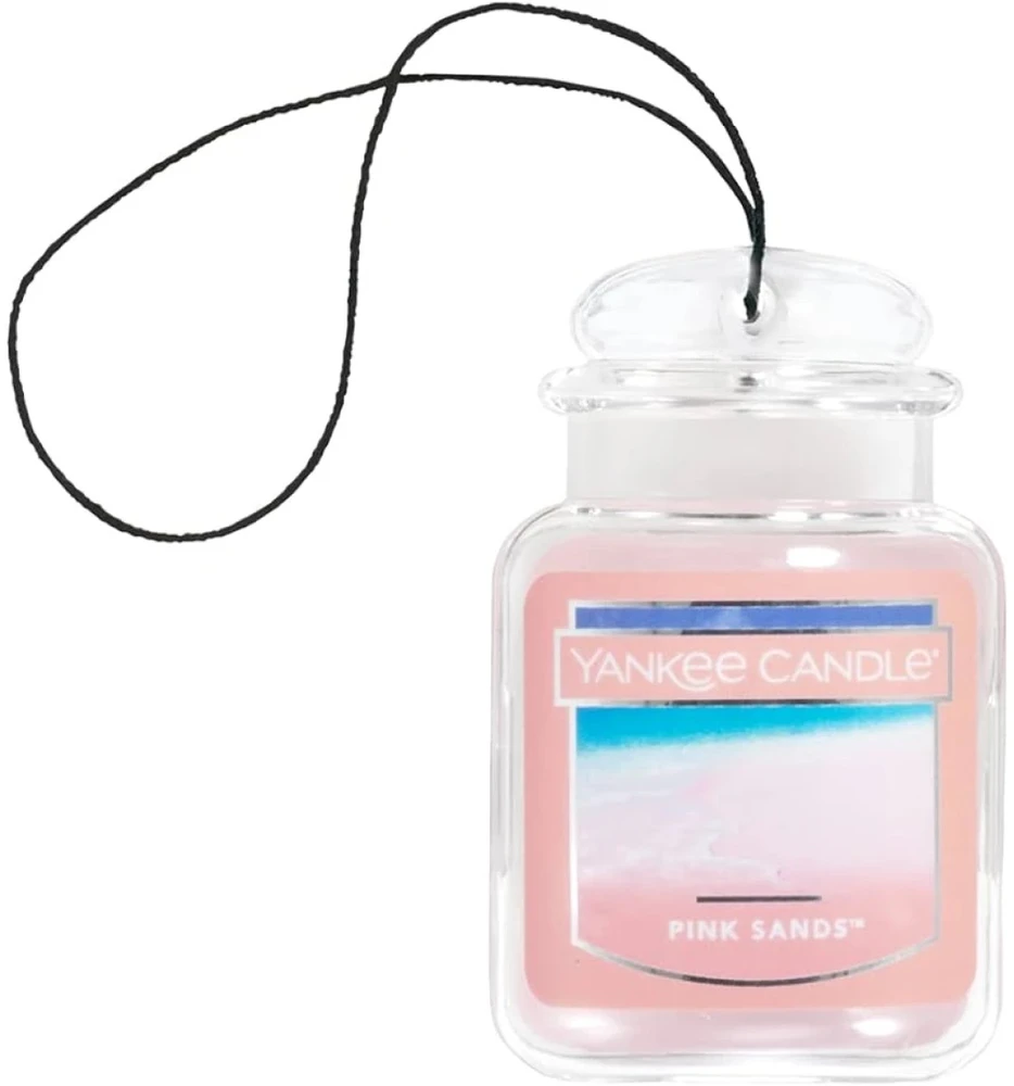 Yankee Candle automobilio kvapo žvakė „Ultimate Rožinė Sands“ 24 g