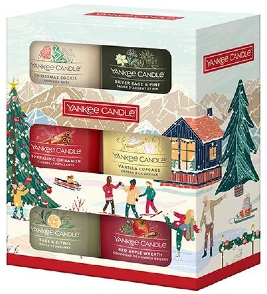 Yankee Candle žvakutės „Apres Ski Rinkinys“ 6 vnt.