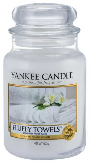 Yankee Candle Fluffy rankšluosčiai kvapioji žvakė unisex, 623 g