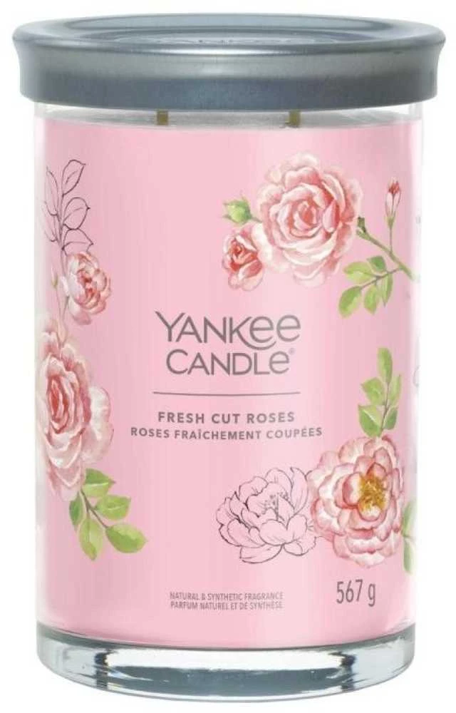 Yankee Candle Aromatinė žvakė Signature tumbler large Fresh Cut Rose s 567 g