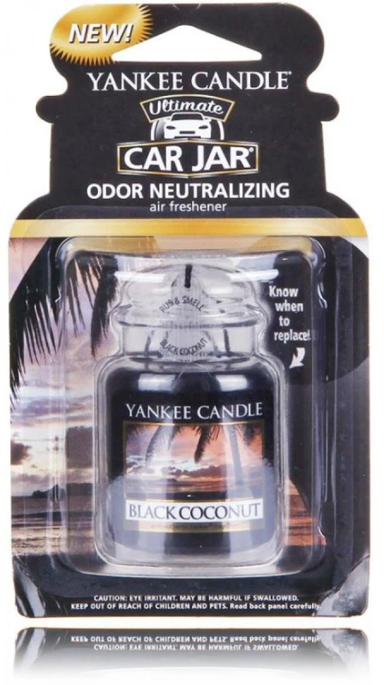 Yankee Candle Yankee Home Ultimate Juoda COCONUT YANKEE Automobilio kvapas