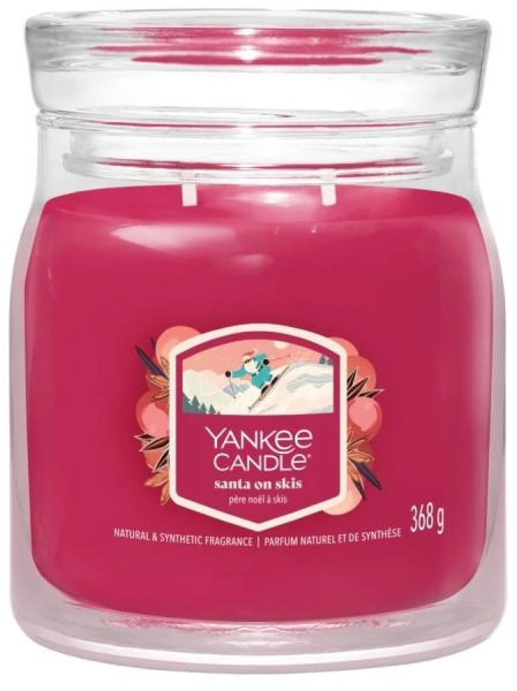 Yankee Candle Santa On Skis kvepianti žvakė, 368 g