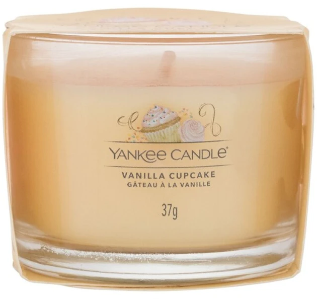 Yankee Candle Vanilla Cupcake kvapioji žvakė, 37 g