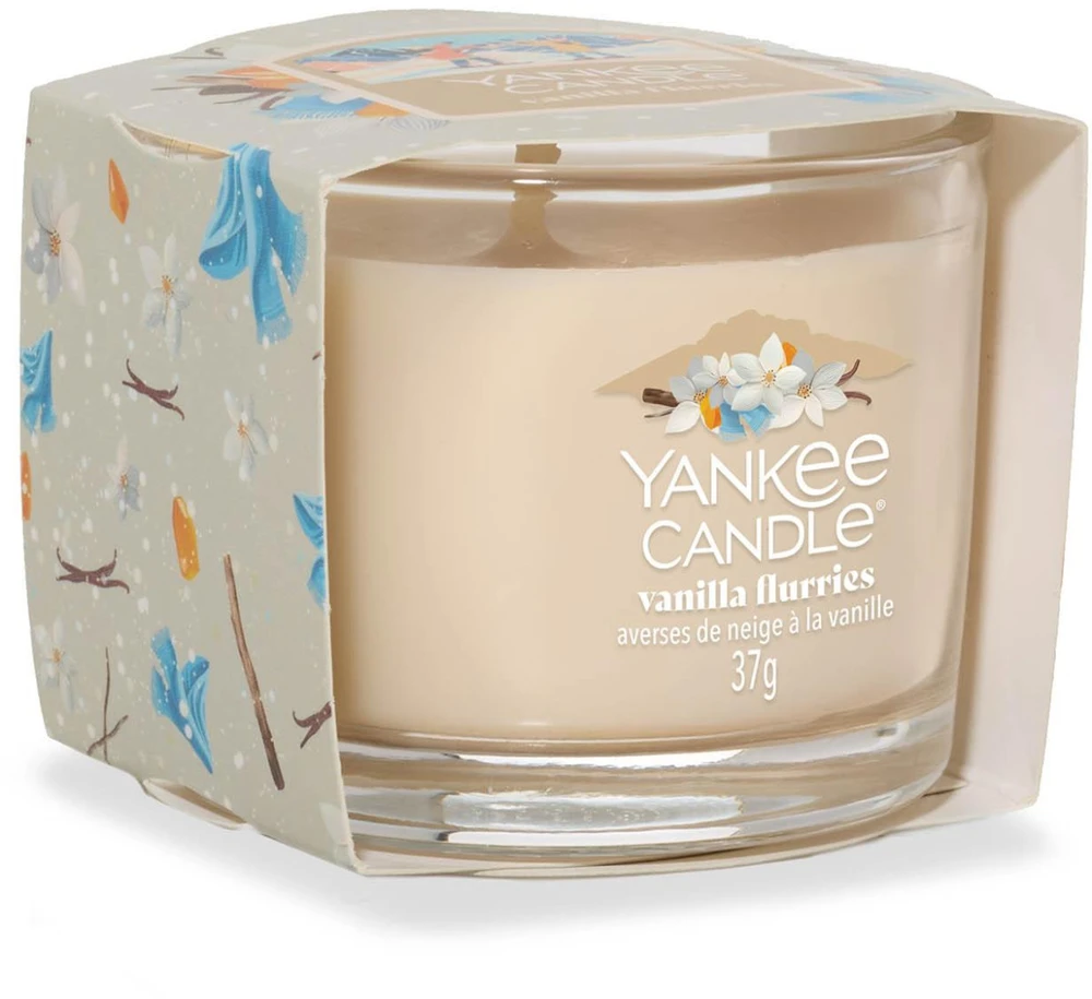 Yankee Candle Vanilla Flurries kvepianti žvakė, 37 g