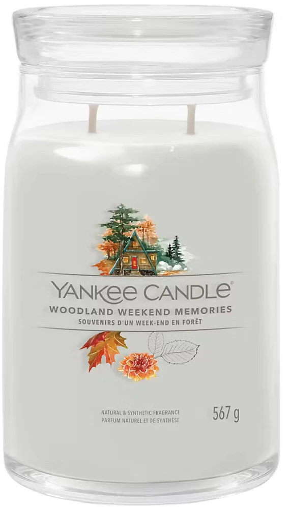 Yankee Candle Woodland Weekend Memories kvepianti žvakė, 567 g