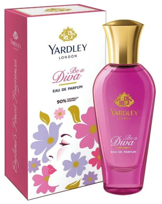 Yardley Be A Diva EDP parfumuotas vanduo moterims, 30 ml