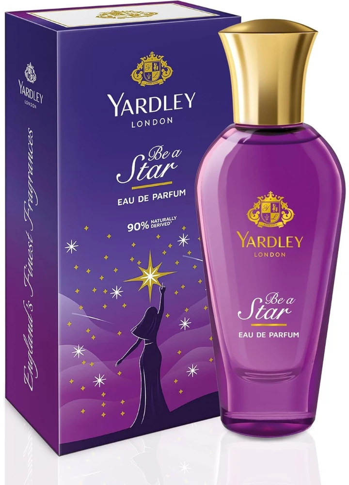 Yardley Be A Star EDP parfumuotas vanduo moterims, 30 ml