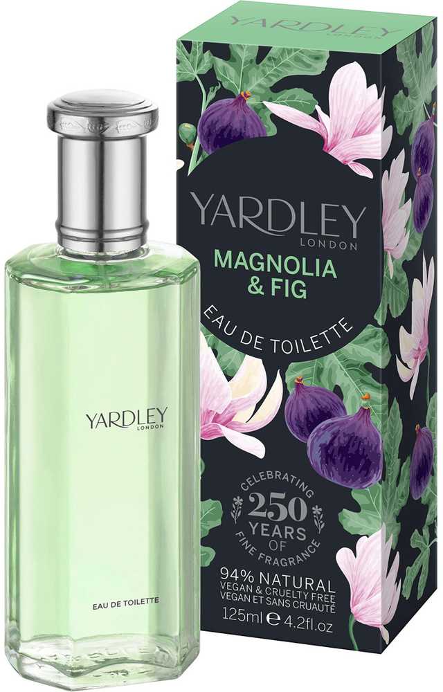 Yardley Magnolia & Fig EDT tualetinis vanduo moterims, 125 ml