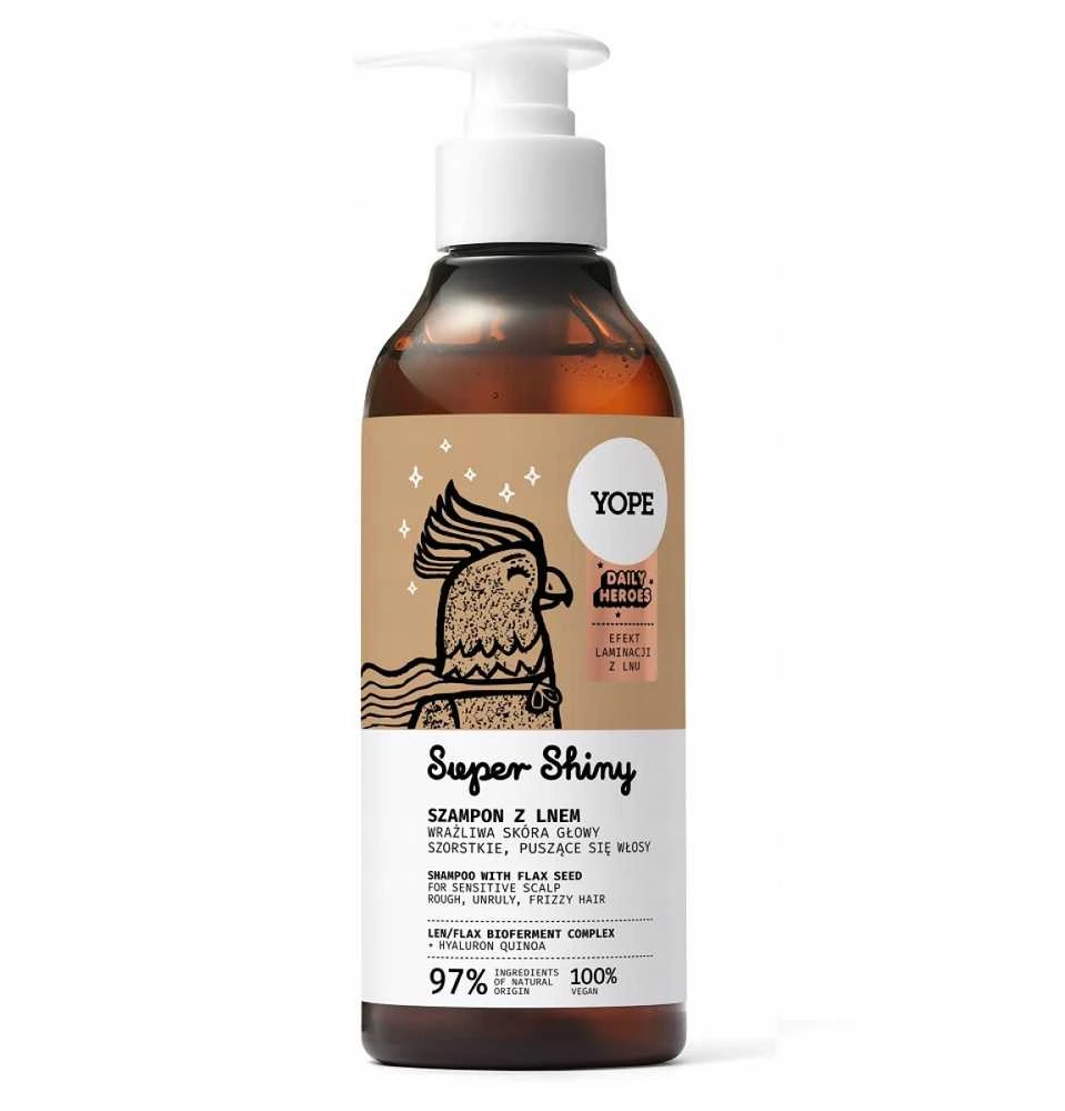 „Yope Daily Heroes“ itin blizgūs lakai, 300 ml