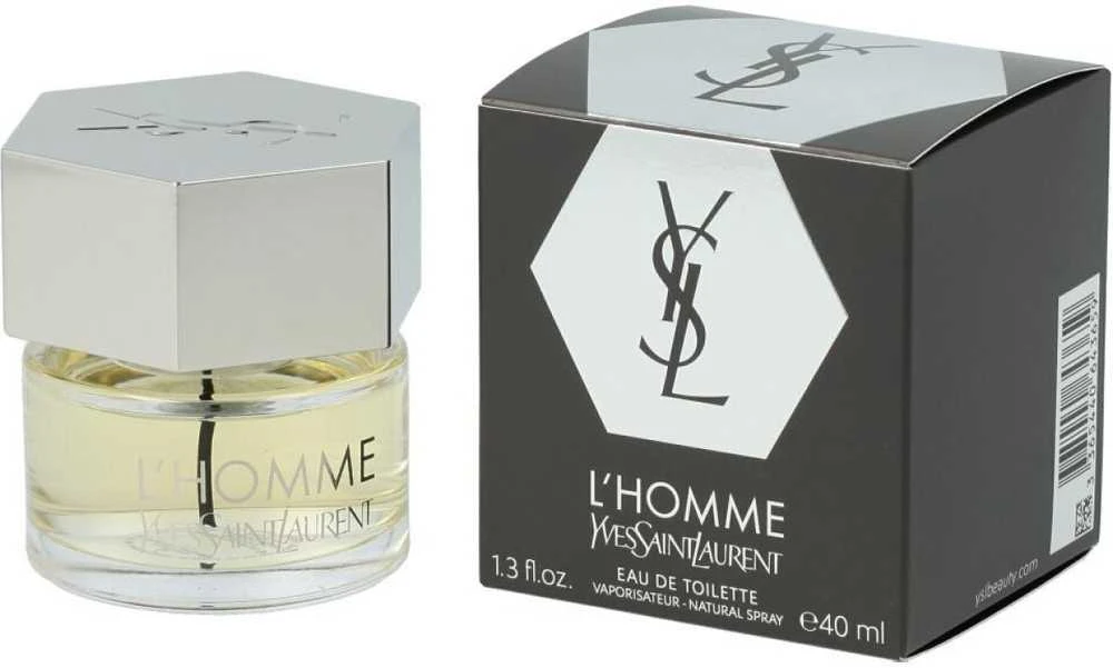 Yves Saint Laurent L'Homme EDT tualetinis vanduo vyrams, 40 ml